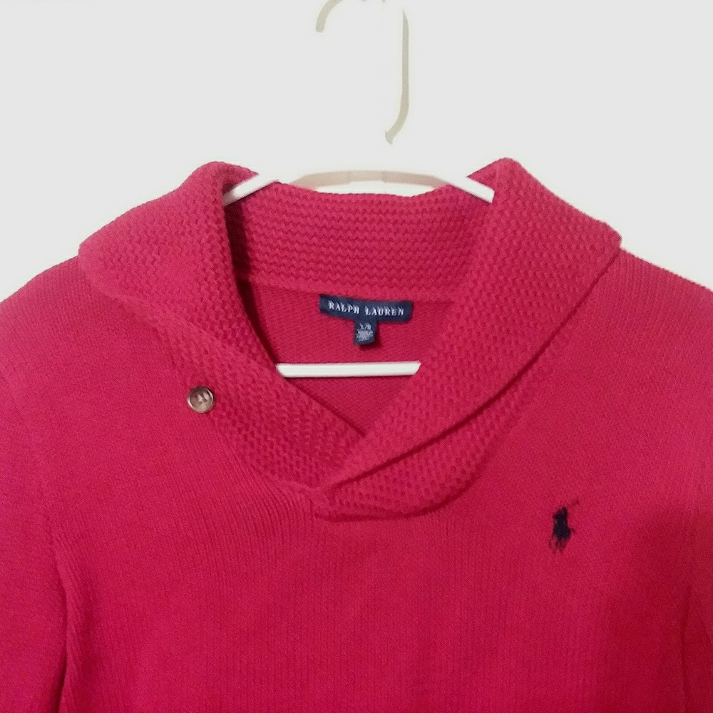 Ralph Lauren Large Red Knit Sweater
